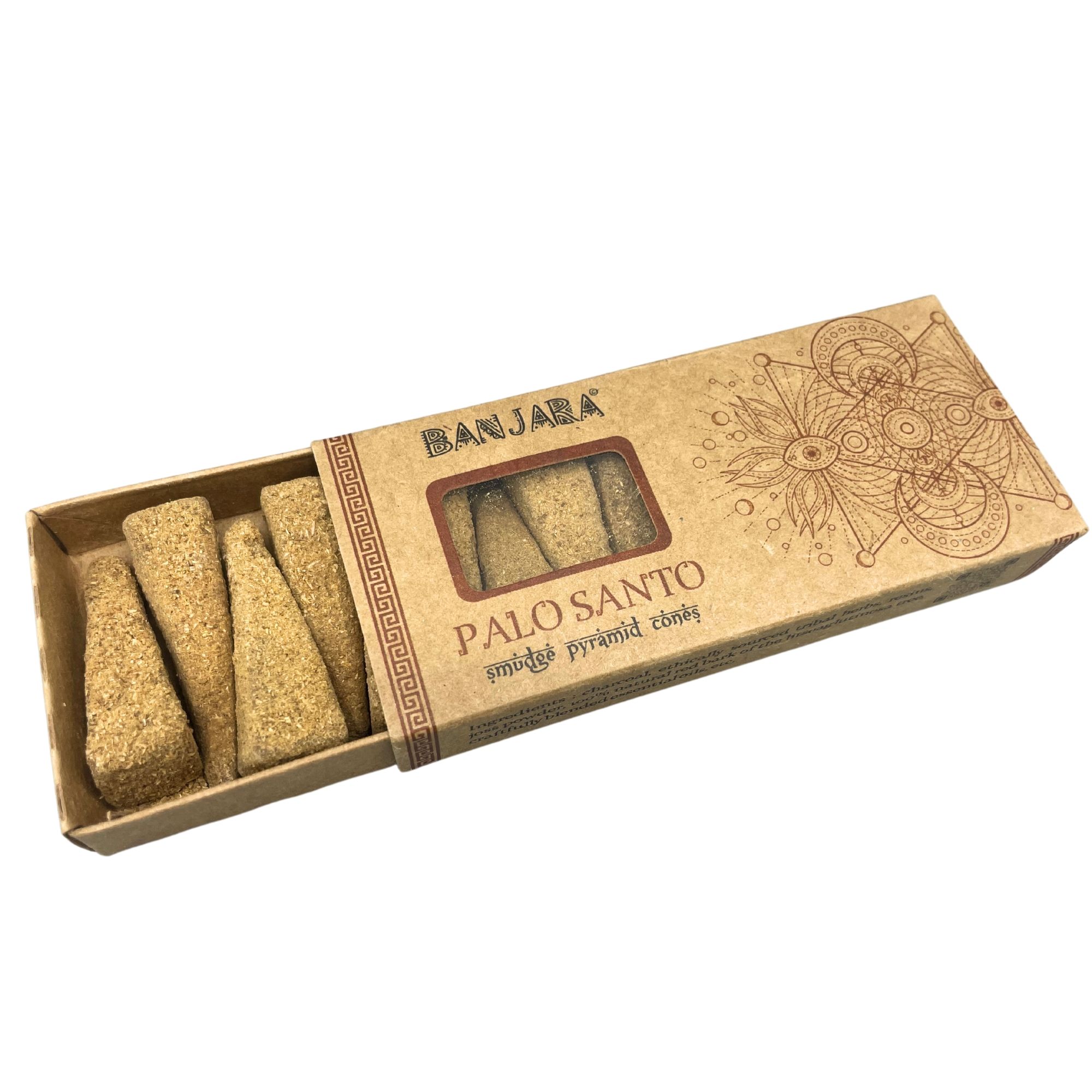 Conos piramidales Banjara Smudge – Palo Santo - Imagen 6