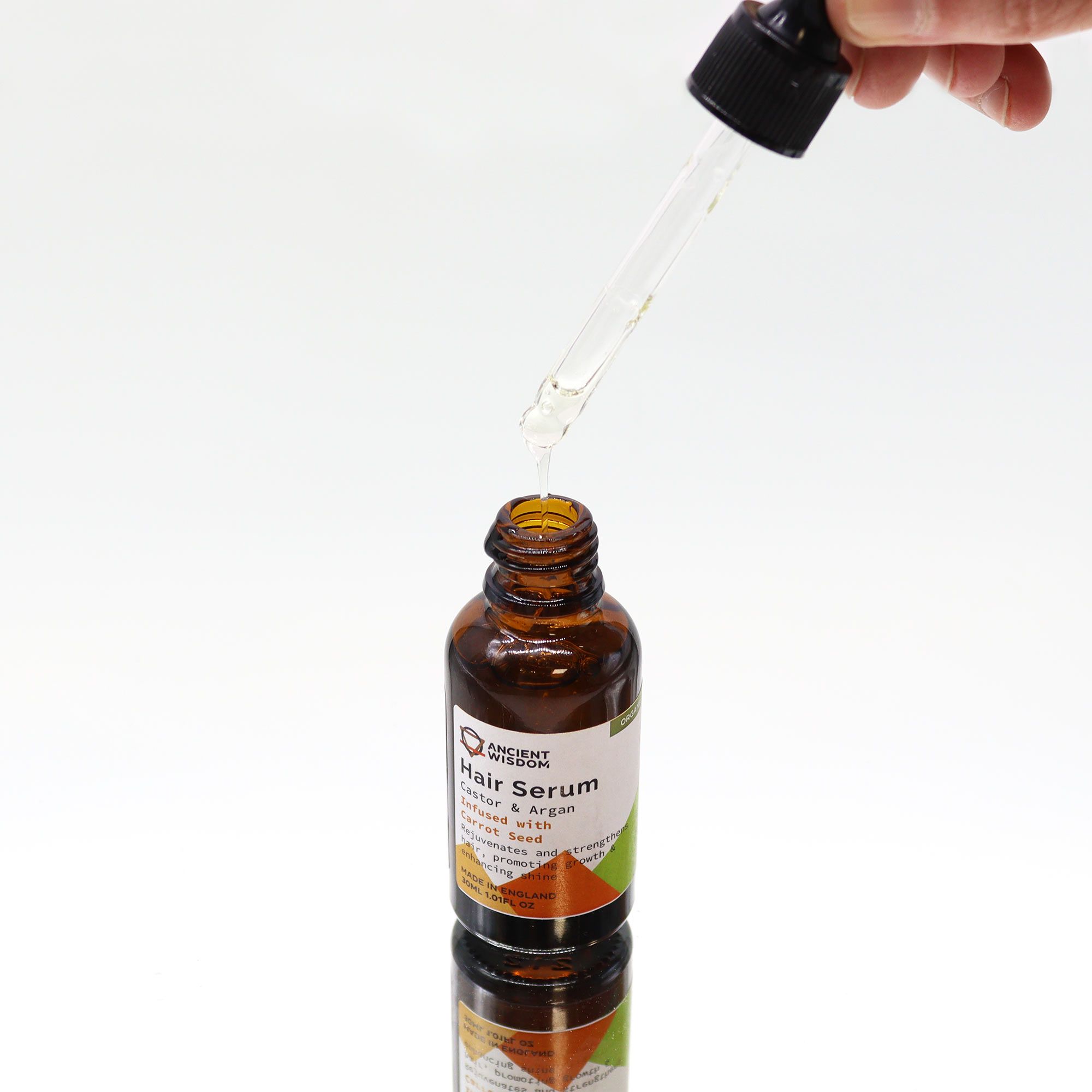 Sérum capilar orgánico de semilla de zanahoria - Imagen 2