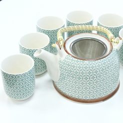 Juego de té – Mosaico verde