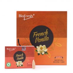 Conos de Incienso de Reflujo Biofresh – Vainilla Francesa