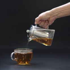 Alternative view of Tetera de vidrio con infusor – Forma de torre – 780 ml