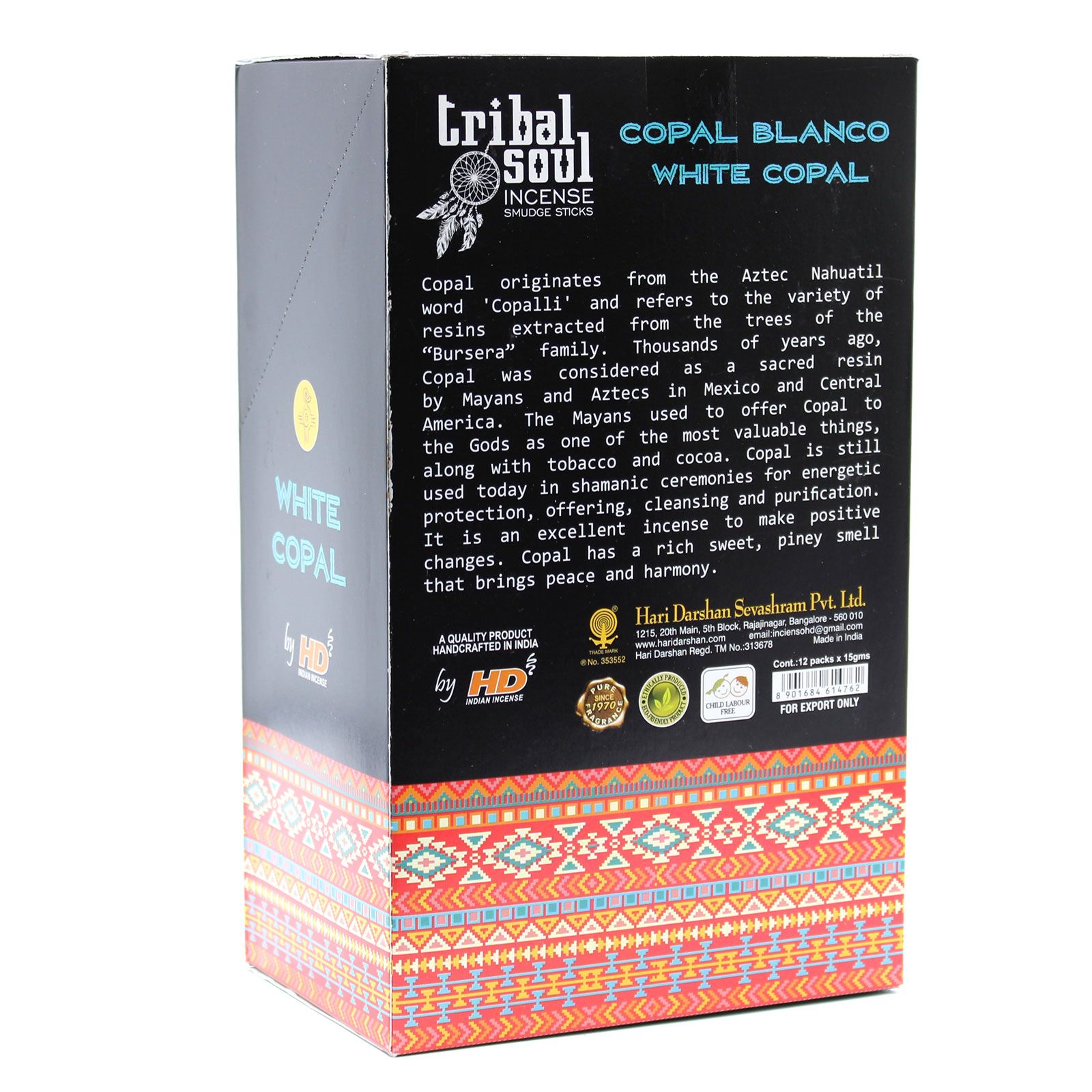 Varitas de incienso Tribal Soul – Copal Blanco - Imagen 6