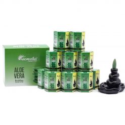 Alternative view of Conos de Incienso de Reflujo Aromatika Backflow – Aloe Vera