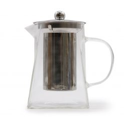 Tetera de vidrio con infusor – Forma de torre – 780 ml