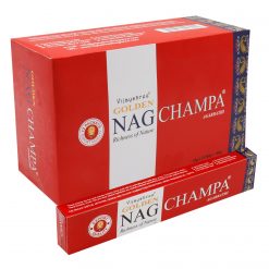Varitas de incienso Golden Nag – Champa 15 g
