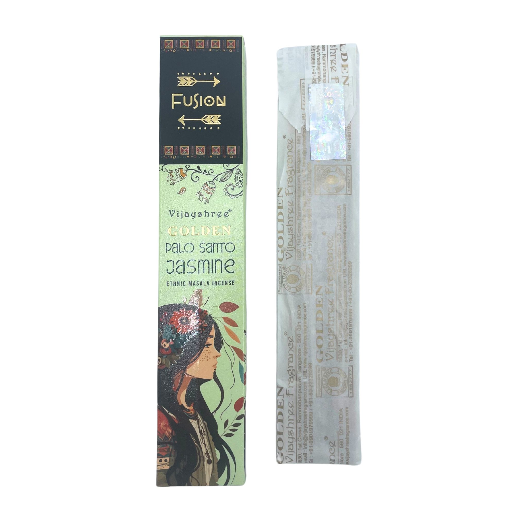 Varitas de incienso Palo Santo Dorado – Jazmín