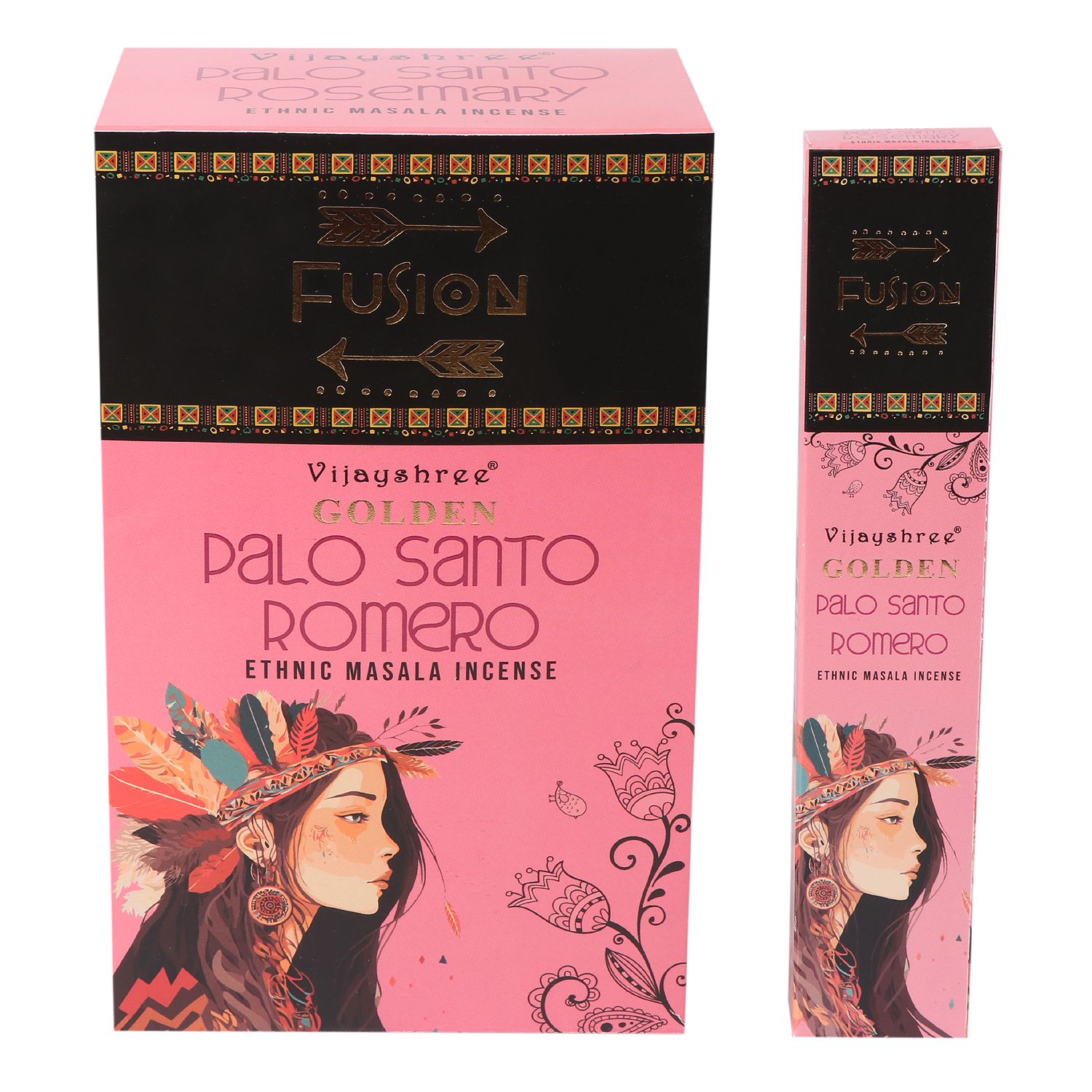Varitas de incienso Palo Santo Dorado – Romero - Imagen 3