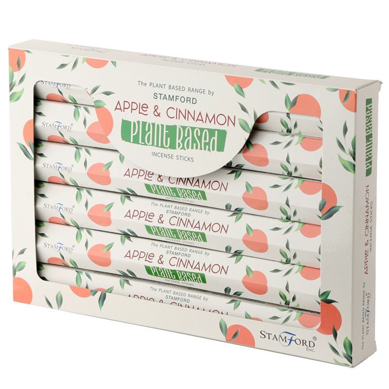 Varitas de incienso Stamford a base de plantas – Manzana y Canela - Imagen 3