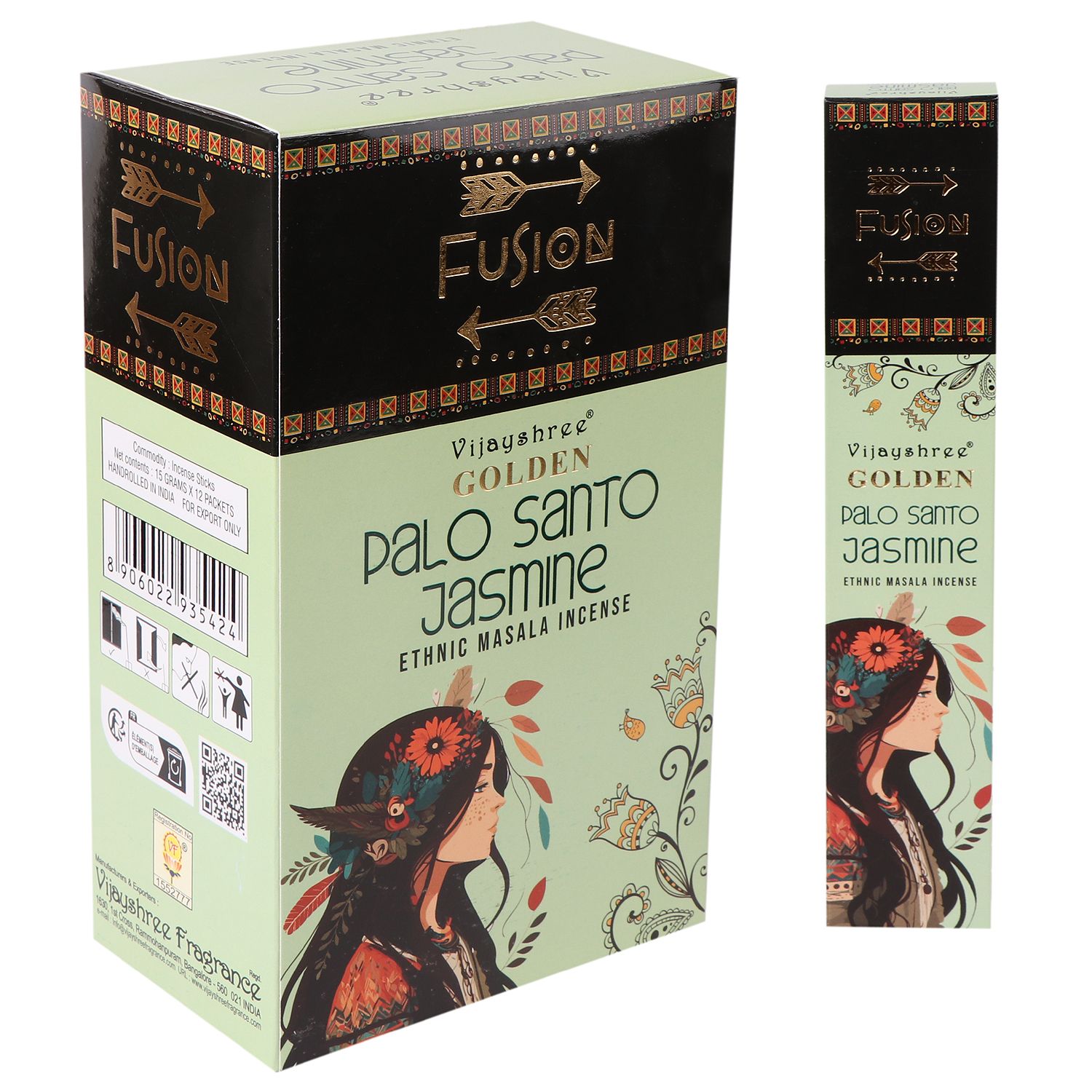 Varitas de incienso Palo Santo Dorado – Jazmín - Imagen 5