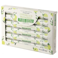 Alternative view of Varitas de incienso Stamford a base de plantas – Citronela y Hierbaluisa