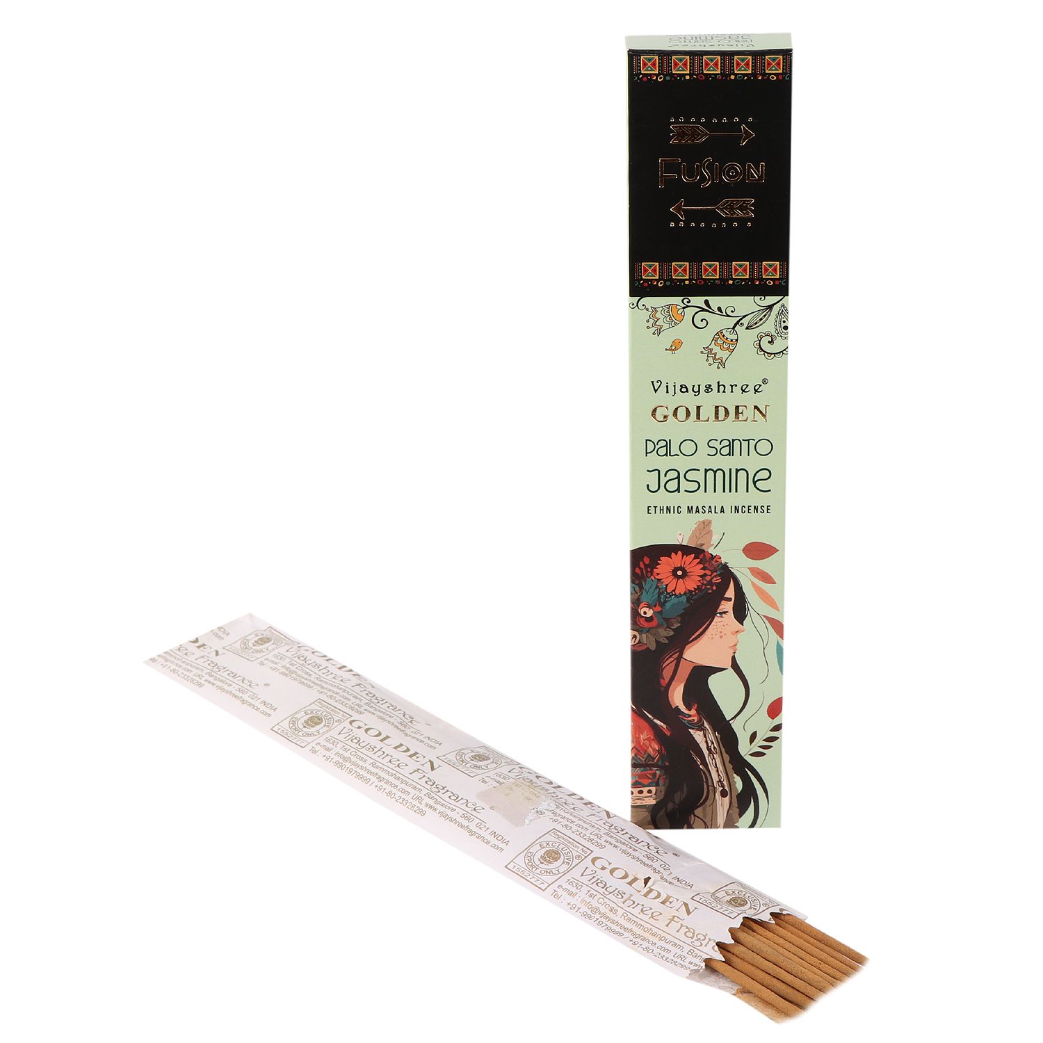 Varitas de incienso Palo Santo Dorado – Jazmín - Imagen 3