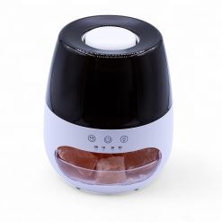 Difusor Alba con piedras de sal y efecto llama