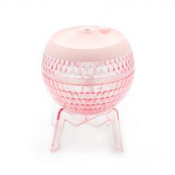 Alternative view of Difusor Mondo Planet rosa USB con luz cambiante