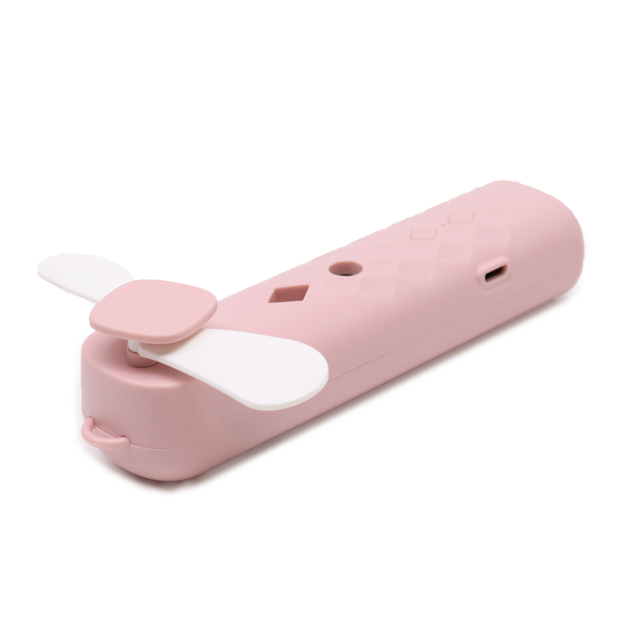 Pulverizador facial Rosa USB con ventilador - Imagen 2