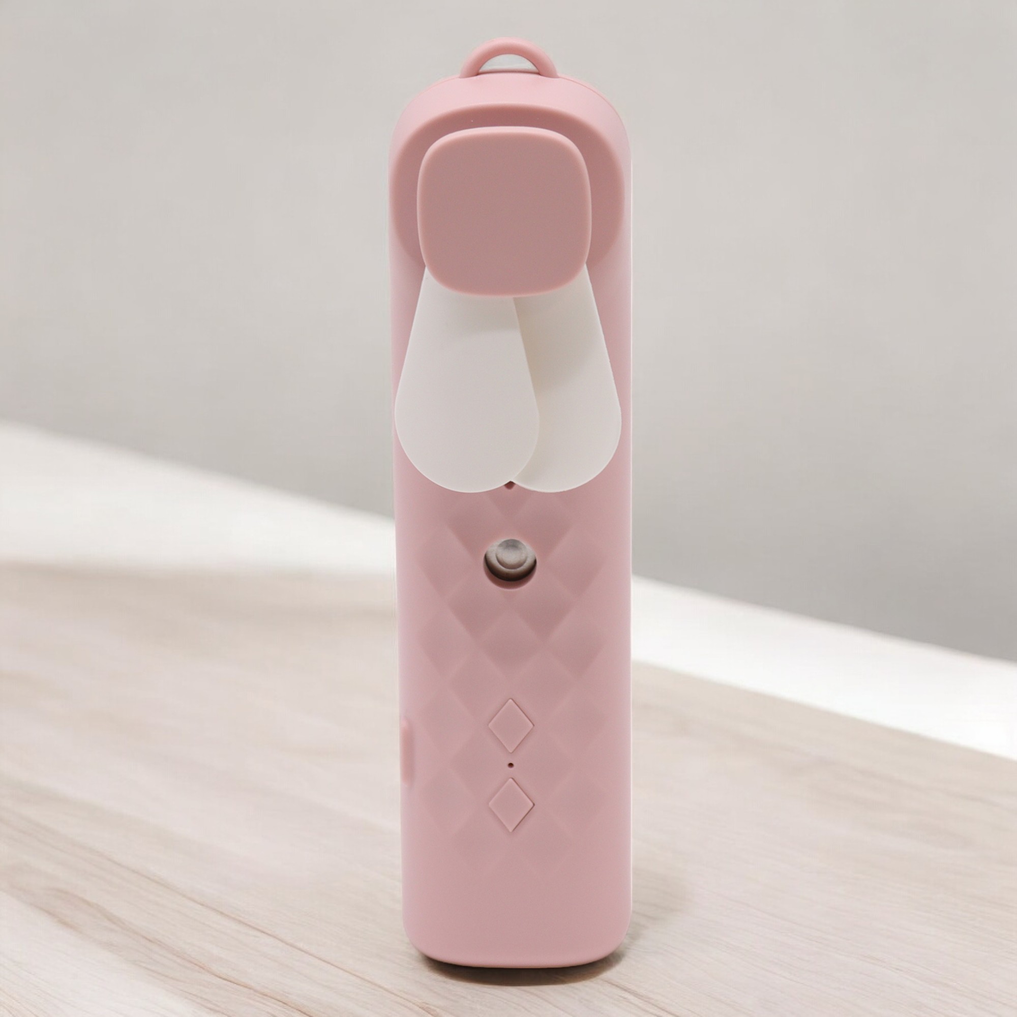 Pulverizador facial Rosa USB con ventilador - Imagen 3