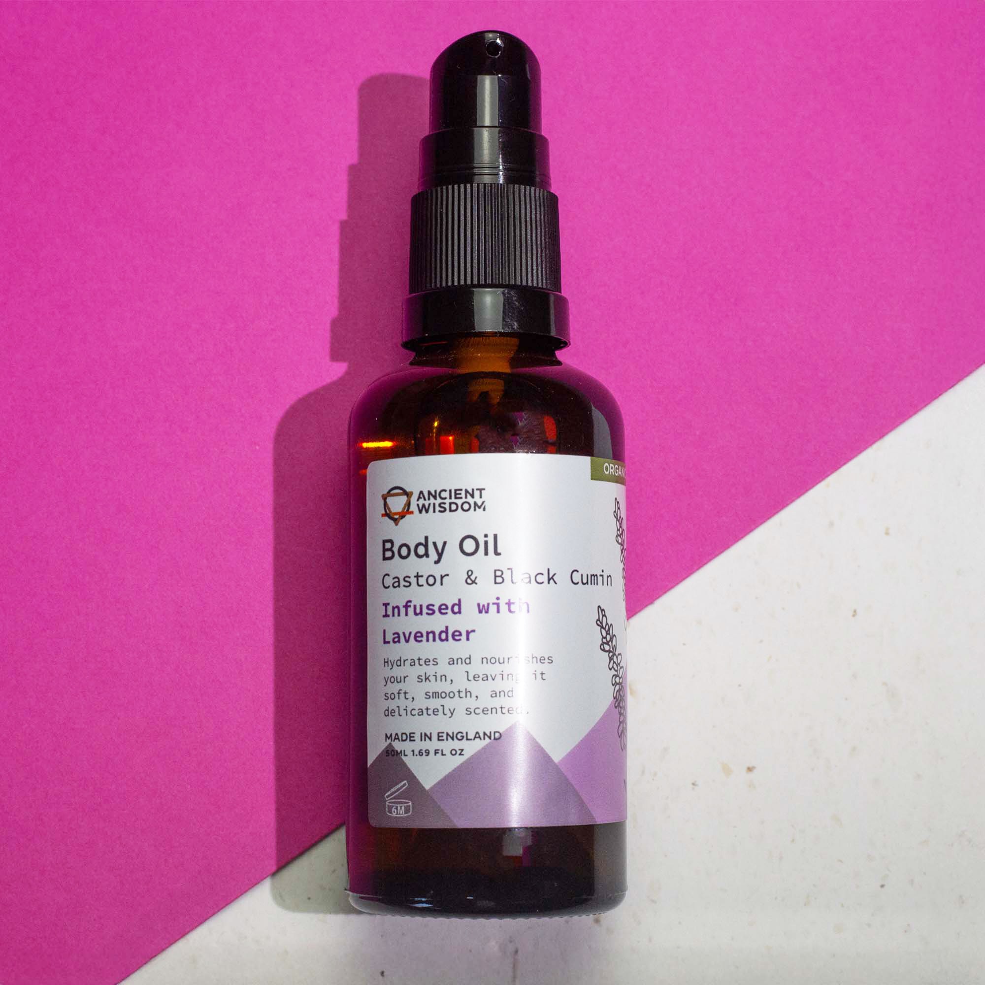 Aceite corporal orgánico de lavanda - Imagen 3