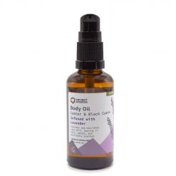 Aceite corporal orgánico de lavanda