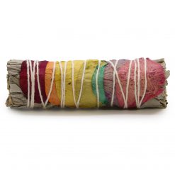 Atado 7 Chakras de salvia y pétalos de rosa – 10 cm