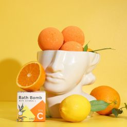 Alternative view of Bomba de baño de naranja y limón con vitamina C