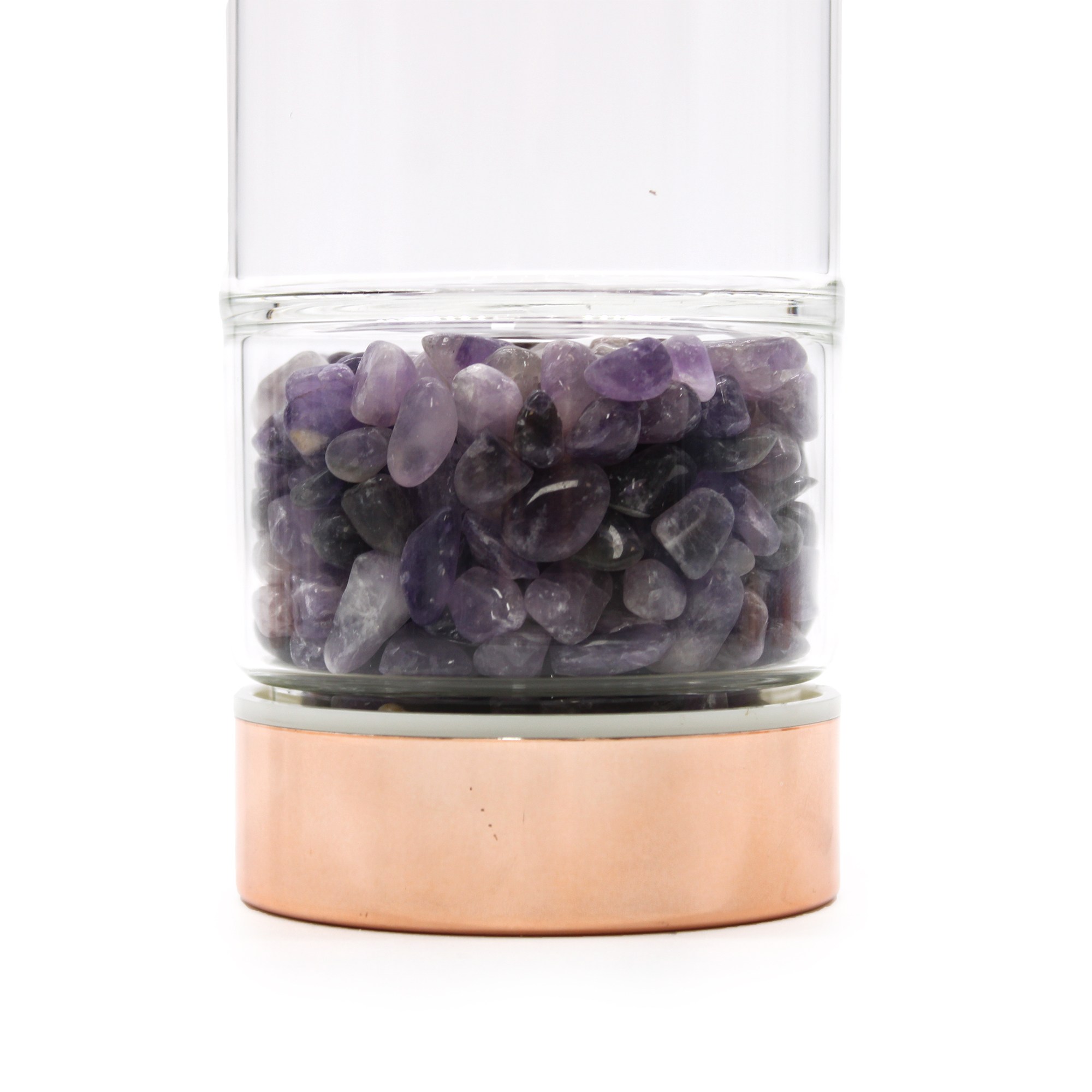 Botella infusora de té con amatista - Imagen 2