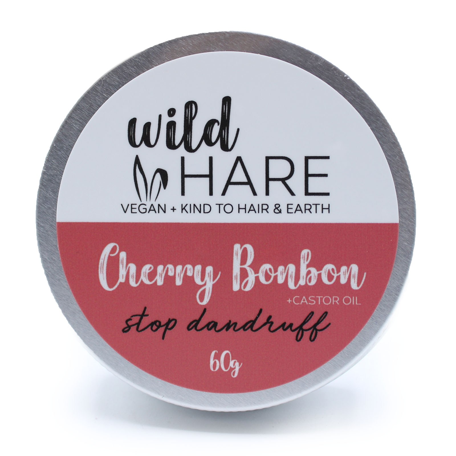 Champú sólido Wild Hare de cereza con aceite de ricino - Imagen 2