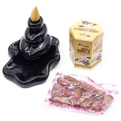 Conos de reflujo Aromatika Backflow – Sándalo y Vainilla