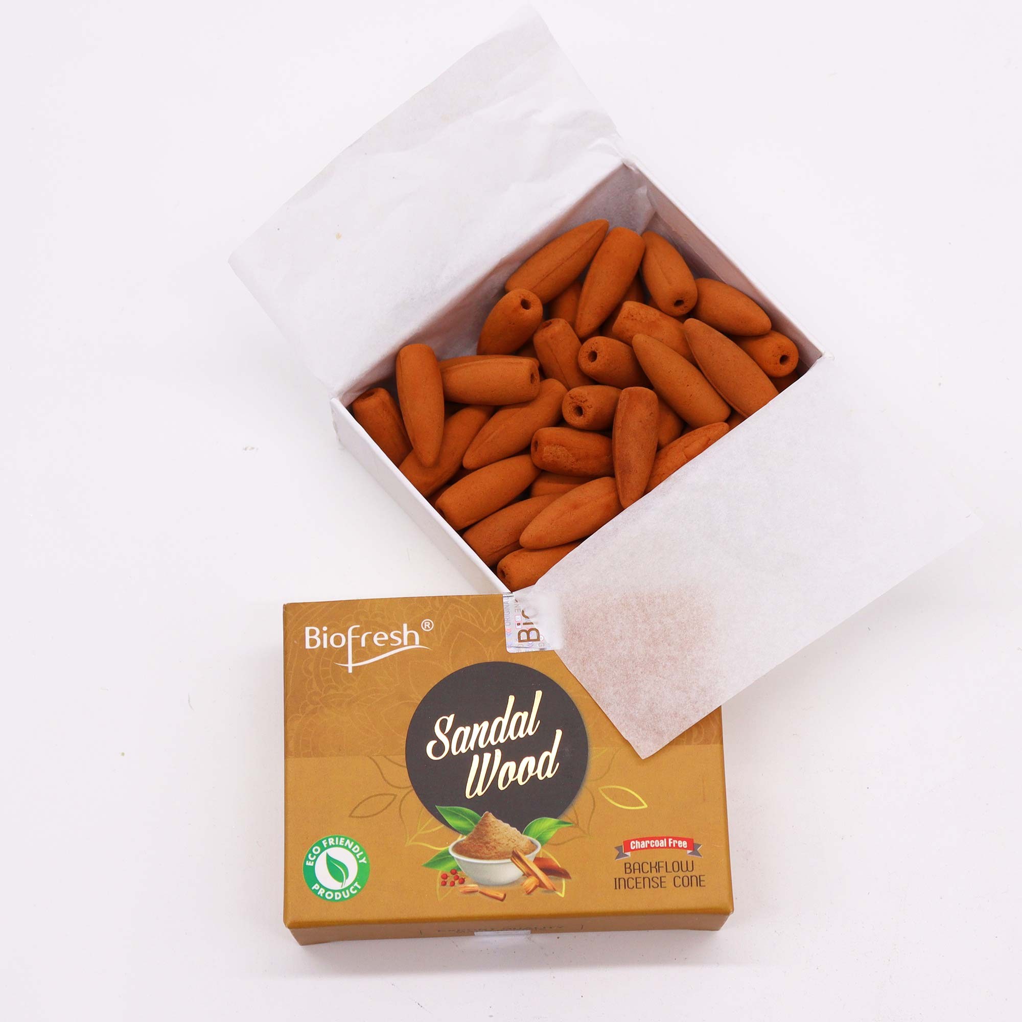 Conos de reflujo Biofresh – Sándalo