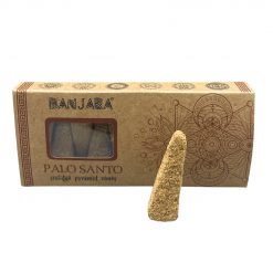 Alternative view of Conos piramidales Banjara Smudge – Palo Santo