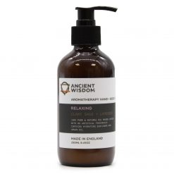 Crema de manos y cuerpo de salvia esclarea y lavanda