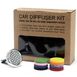 Difusor aromático para coche – Flor de la Vida - Imagen 3
