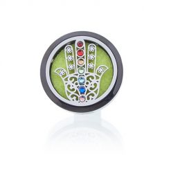 Alternative view of Difusor aromático para coche – Hamsa