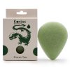 Esponja facial konjac con té verde