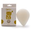 Esponja facial konjac natural para piel sensible