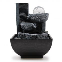 Fuente decorativa Jarrones en cascada – 18 cm