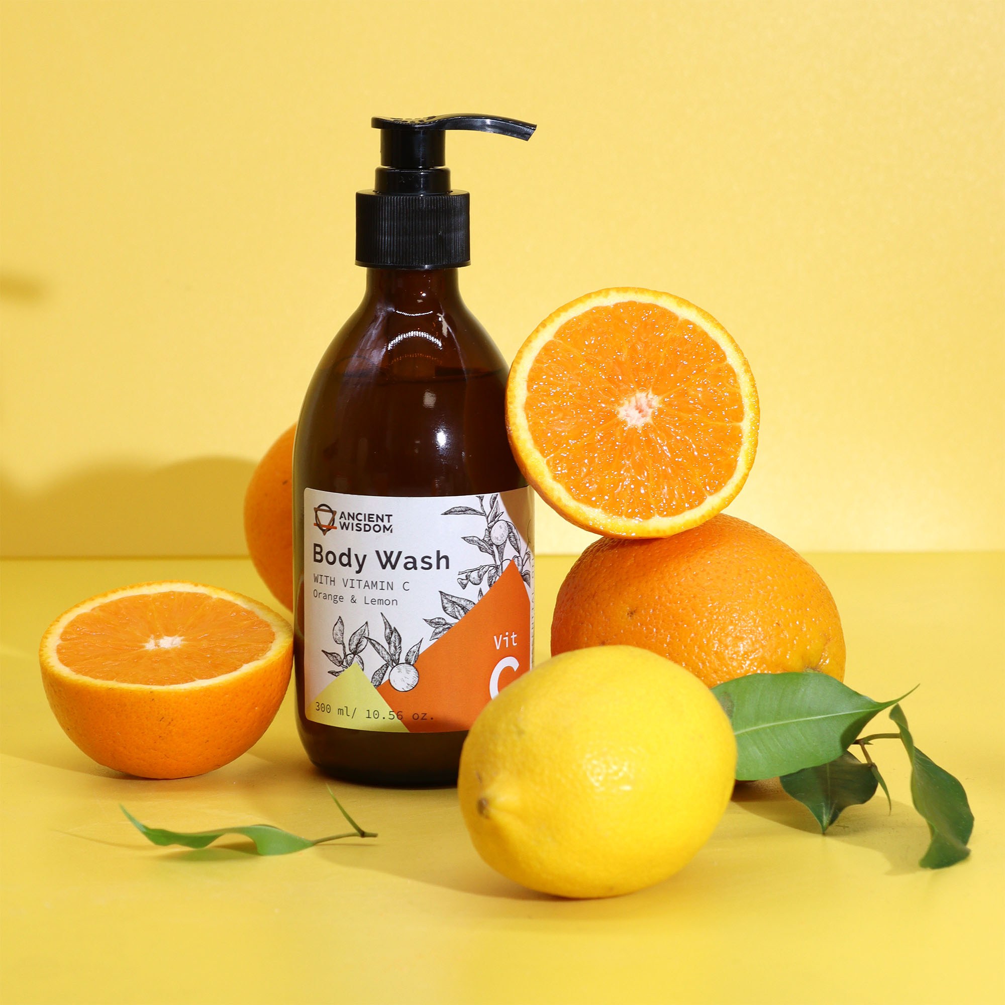 Gel de ducha de naranja y limón con vitamina C - Imagen 2