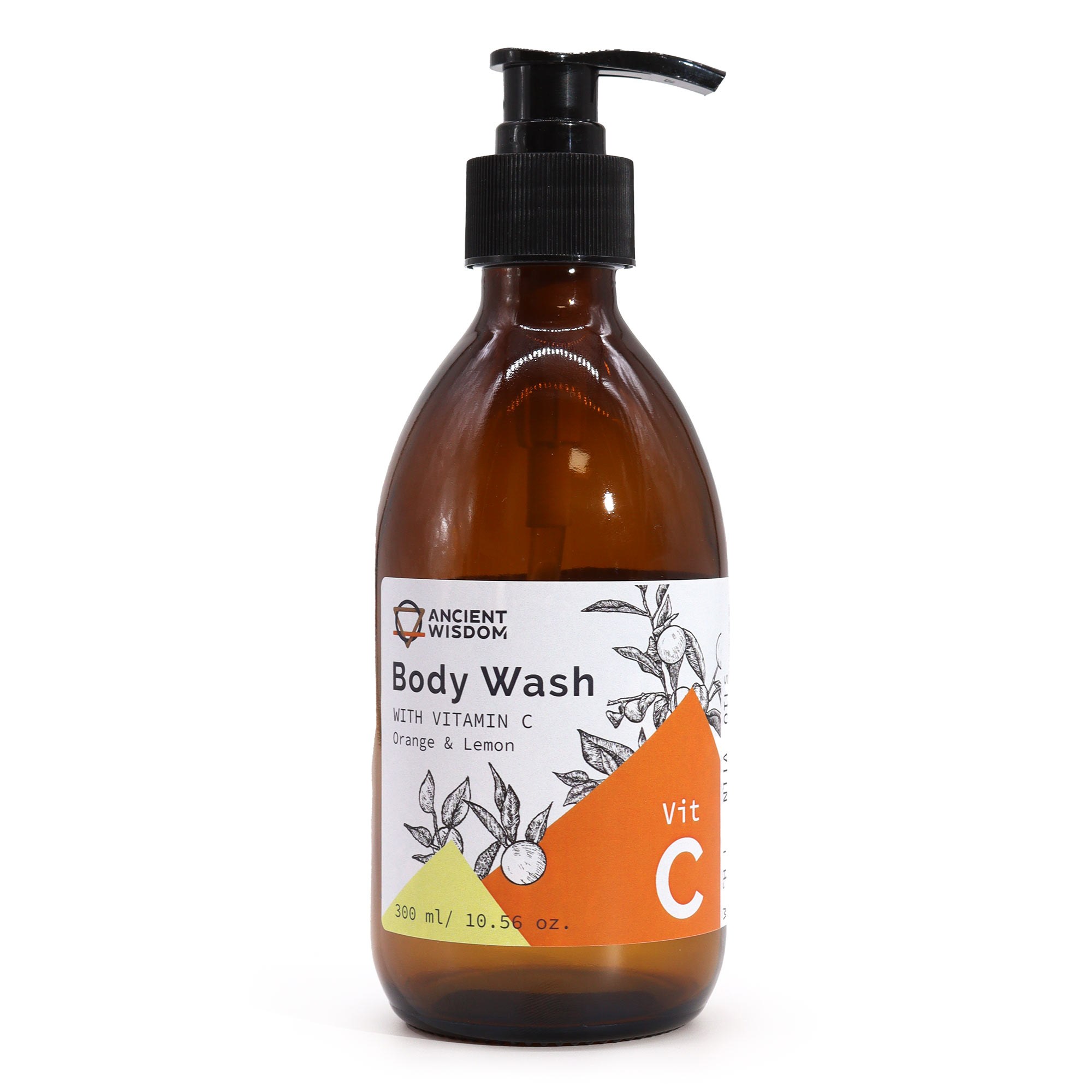 Gel de ducha de naranja y limón con vitamina C