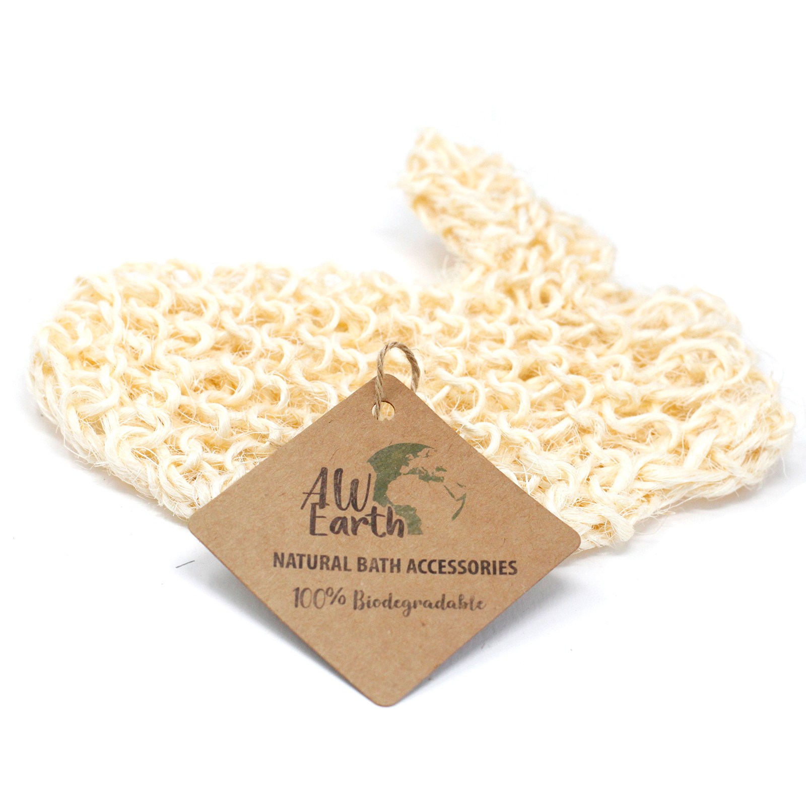 Guante exfoliante de sisal