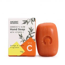 Jabón sólido de naranja y limón con vitamina C