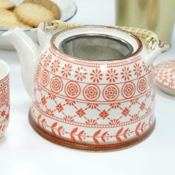Alternative view of Juego de té Ámbar con tetera y 6 tazas