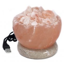 Lámpara de sal Cuenco de fuego – USB