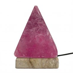 Alternative view of Lámpara de sal natural USB multicolor – 9 cm
