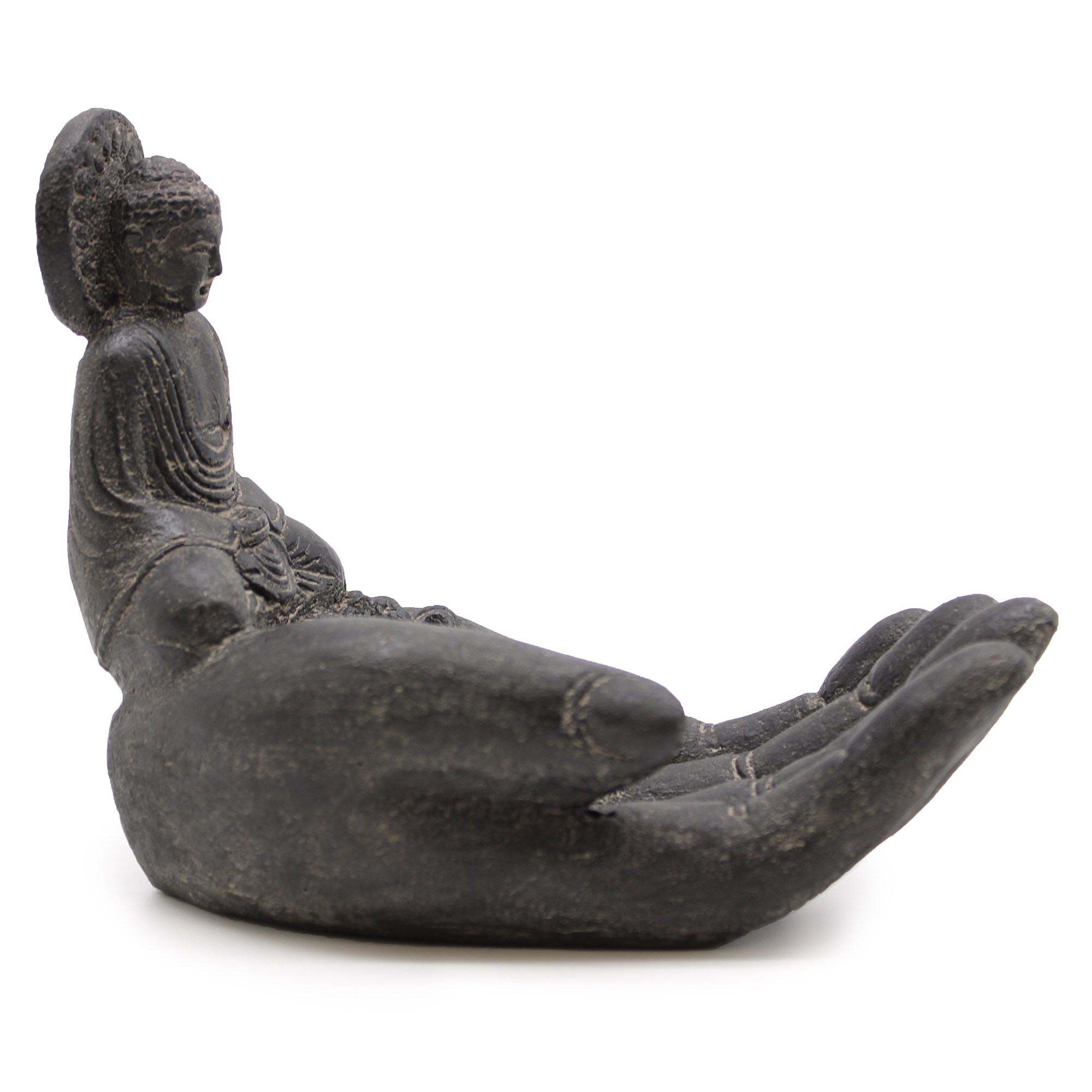 Mano portaincienso Buda – Negro - Imagen 2