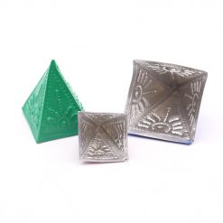 Alternative view of Moldes piramidales para incienso en polvo – Azul, Verde y Púrpura