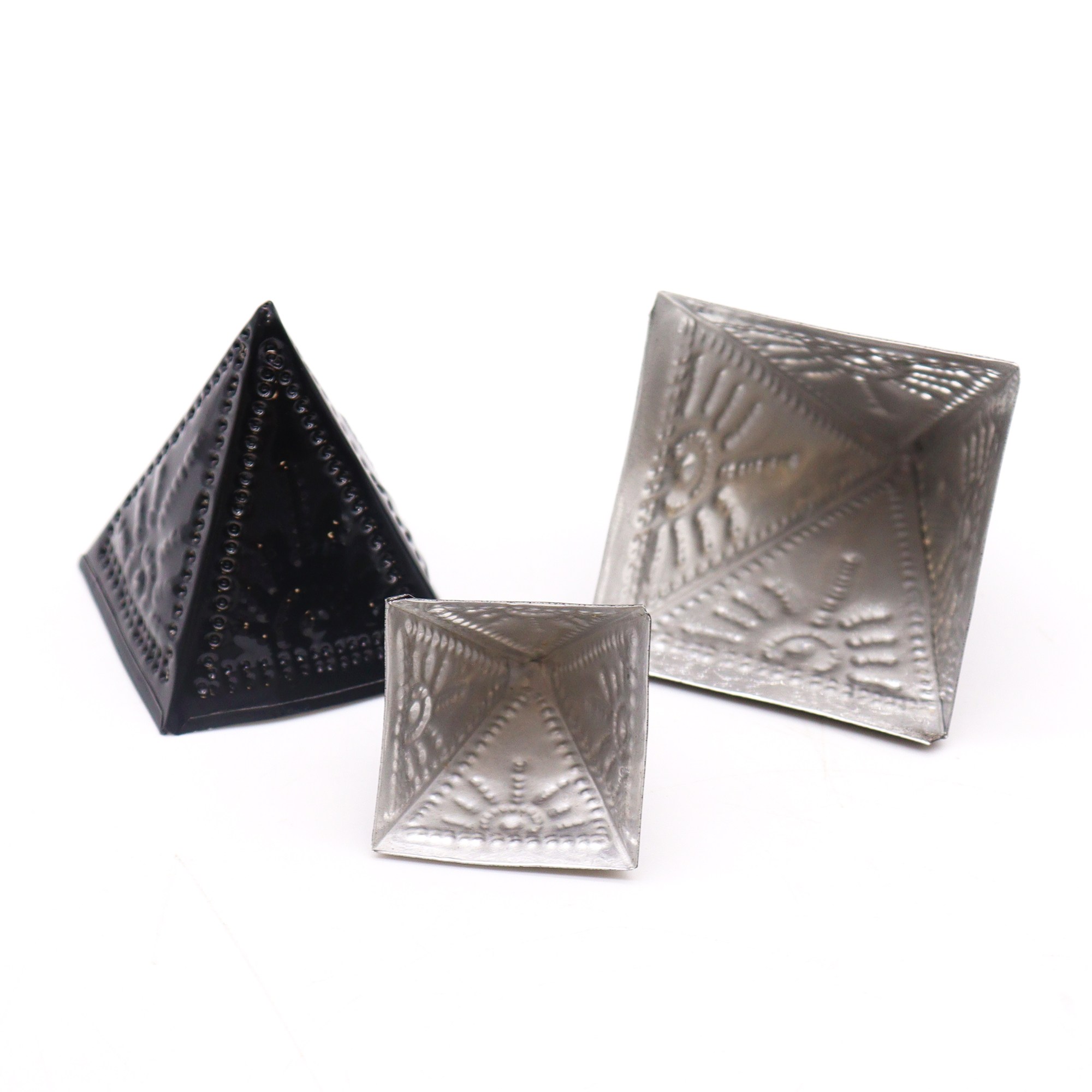 Moldes piramidales para incienso en polvo – Negro - Imagen 2