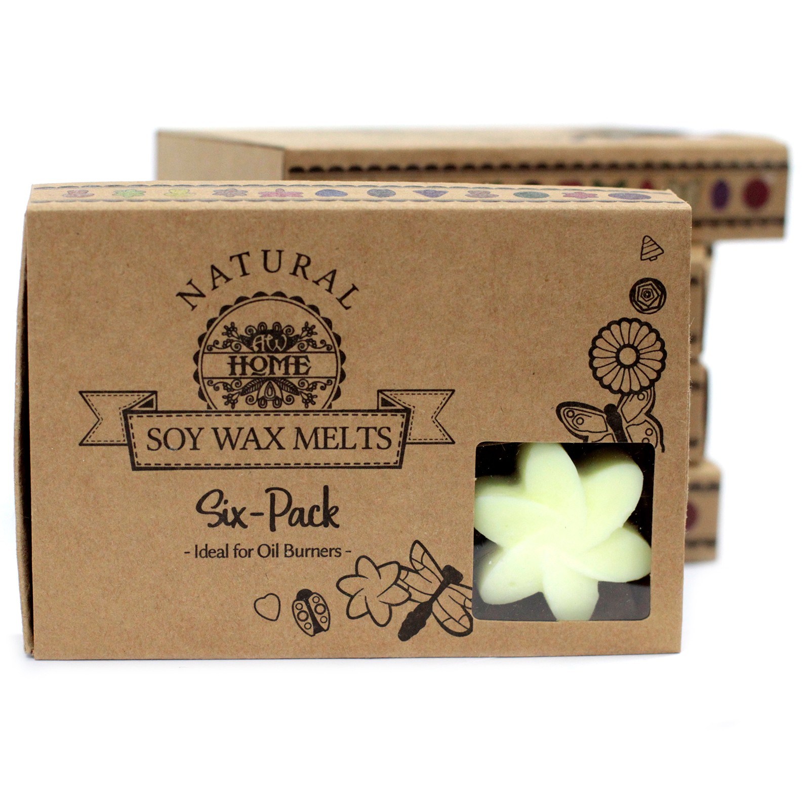 Pack de 6 wax melts de soja – Limón
