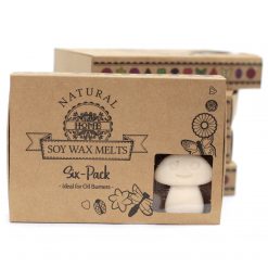 Pack de 6 wax melts de soja – Nuez moscada y vainilla