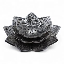 Portaincienso Flor de Loto triple