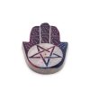 Portaincienso Hamsa de esteatita – Pentágono