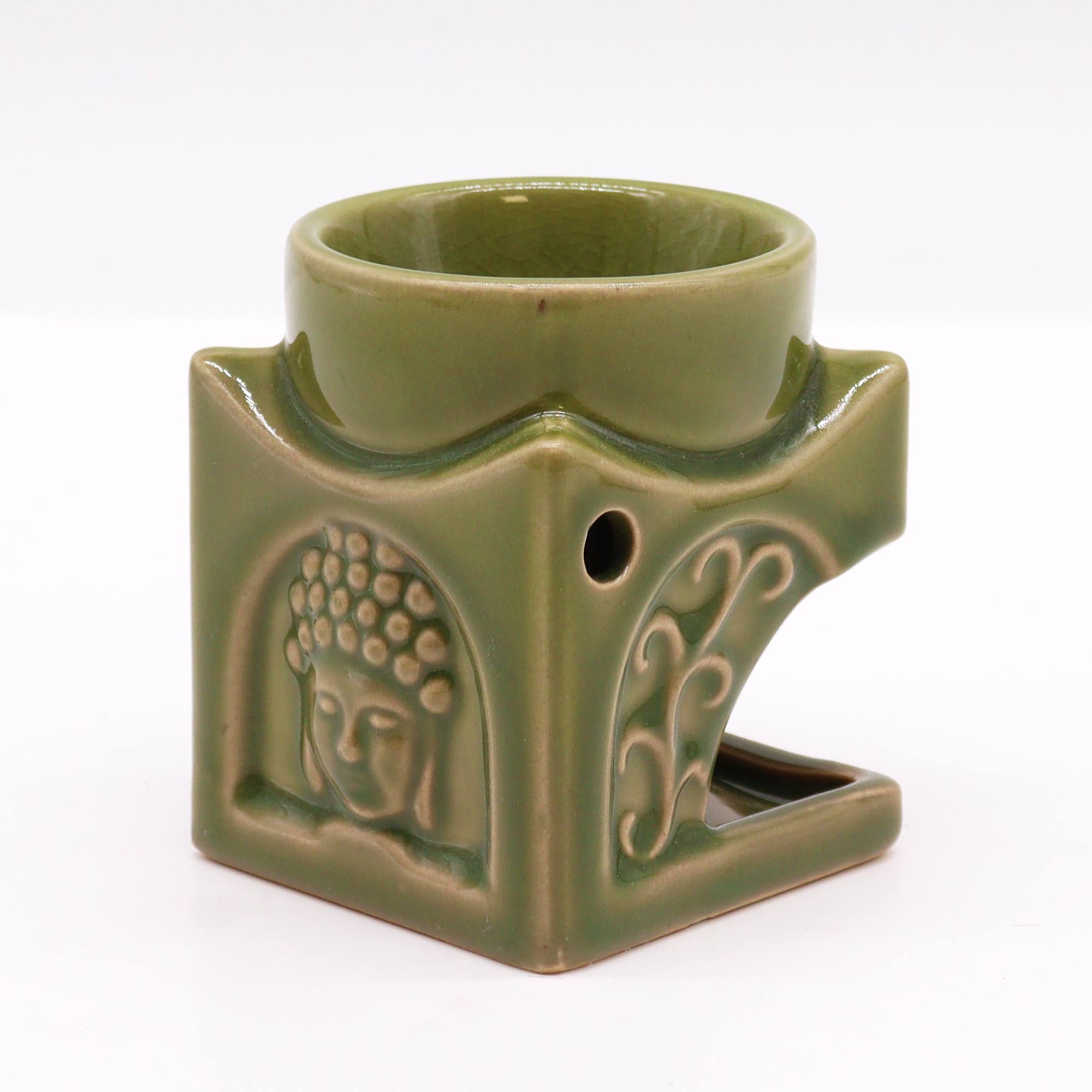 Quemador aromático Buda Jade Claro - Imagen 2