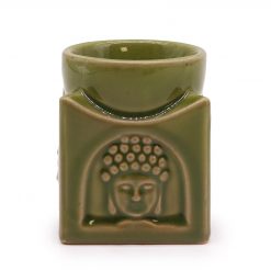 Quemador aromático Buda cuadrado – Jade claro